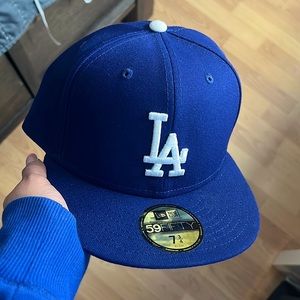 BNWT Dodgers Hat sz 7 3/4